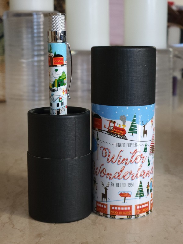 Retro 51 Rollerball Winter Wonderland #919 XRR-17P7 Limited Ed. Tornado Popper