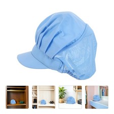 Food Truck Hat Kitchen Cap for Women Chefs Skull Bouffant Catering