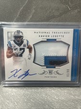 BOOKEND 1/99 National Treasures Crossover RPA Xavier Legette