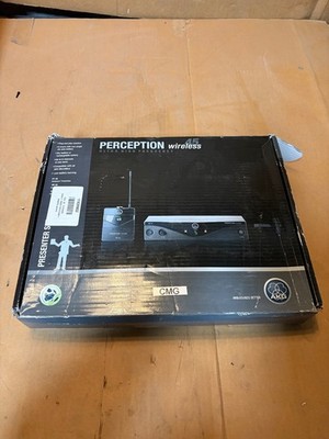 AKG Perception Wireless 45 Presenter Set SR45 & PT45 Microphone Receiver Bundle