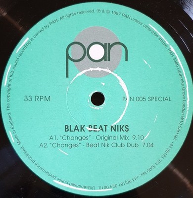 Blak Beat Niks - Changes / Ooohhh, 12'', (Vinyl)