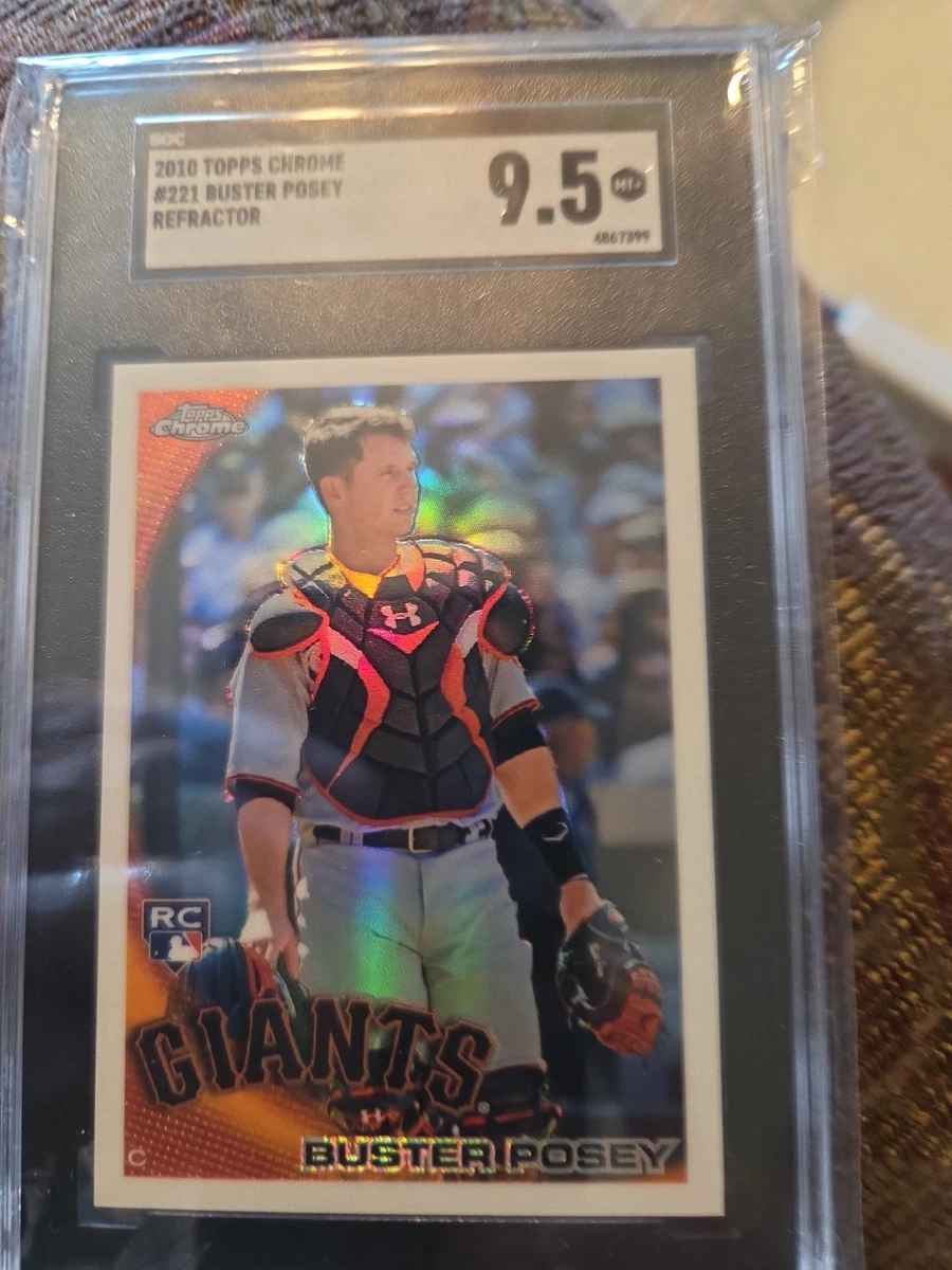 Buster Posey Baseball San Francisco Giants Rookie Sports Trading