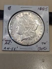 1885-P Morgan Silver Dollar - Choice AU
