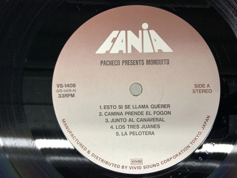 Pacheco Presents Monguito Pacheco Presents Monguito Japan LP OBI [1185KE] - Image 2 of 2