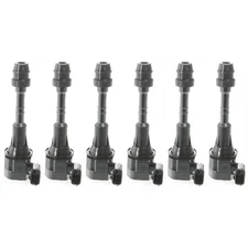 Set of 6 Ignition Coils for Nissan NV1500 NV2500 Frontier NV3500 Xterra Equator