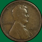 1911-D Lincoln Wheat Cent Very Good VG Coin #40101