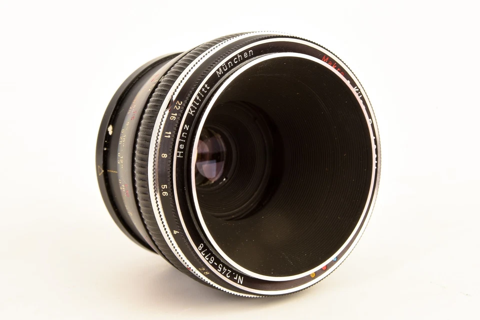 Kilfitt Makro Kilar D 4cm 40mm f/2.8 Macro Lens in Box with Caps for Exakta V21 - Image 3 of 4