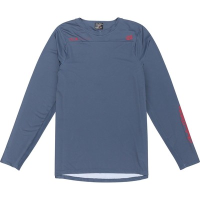 Troy Lee Designs MTB-Jersey Langarm Skyline Mono - Stahlblau