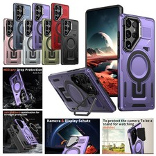 Bumper Case Shockproof Stand Lens Cover For Samsung A17 A56 A36 A26 A16 A55 A35