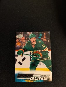 2022-23 UPPER DECK #201 MATT BOLDY YOUNG GUNS MINNESOTA