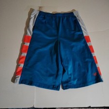 New balance Blue mesh elastic waist basketball shorts 18 teens