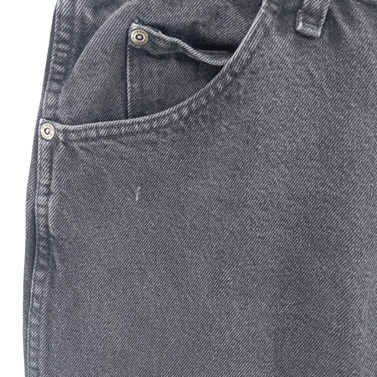 Used Wrangler Regular Fit Black Denim Straight Leg Denim Pants Men's Size W31 thumbnail 12