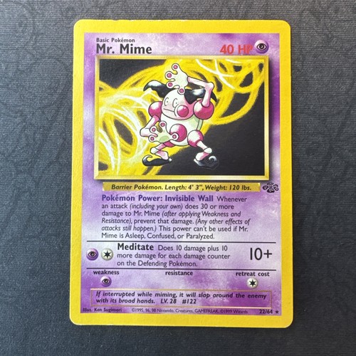 Mr. Mime 22/64 Jungle Rare Pokemon