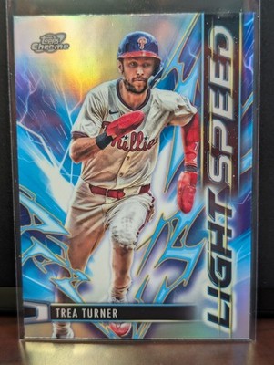 2025 Topps Cosmic Chrome - Lightspeed Trea Turner #LS-8