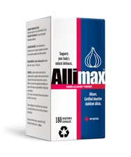 Allimax 180mg 180 Capsules. Supports Your Body’s Immune Function Through Natu...