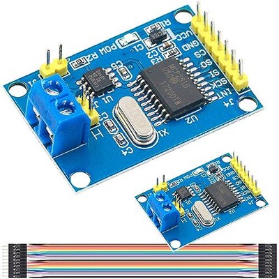 2 Stück CAN Bus Modul MCP2515 TJA1050 Empfängermodul SPI Controller Interface 51