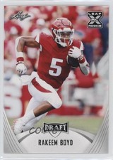 2021 Leaf Draft Rakeem Boyd #22 0vq7