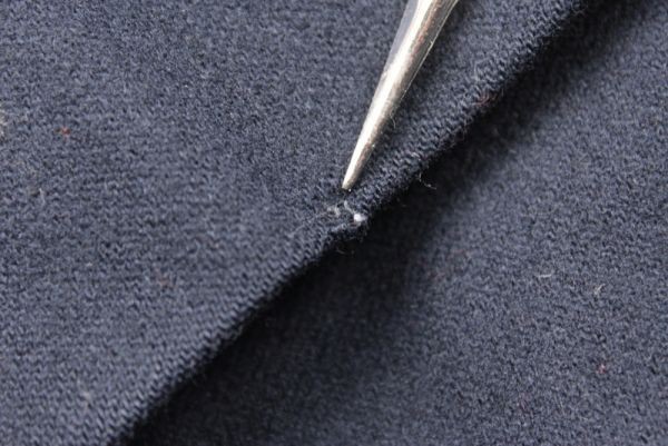 Pendleton Wool Jacket Navy Blue Two-Button Short … - image 9