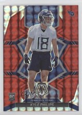 2022 Panini Mosaic Rookies Red Mosaic Prizm Kyle Philips #346 0lt3
