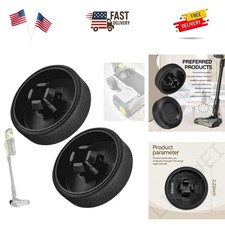 Upgraded 2-Pack Replacement Wheels for Ryobi Stick Vacuum PBLSV716K - Heavy Duty