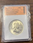 1948-D Franklin Half Dollar Full Bell Lines SGS MS65 FBL Sealed Coin