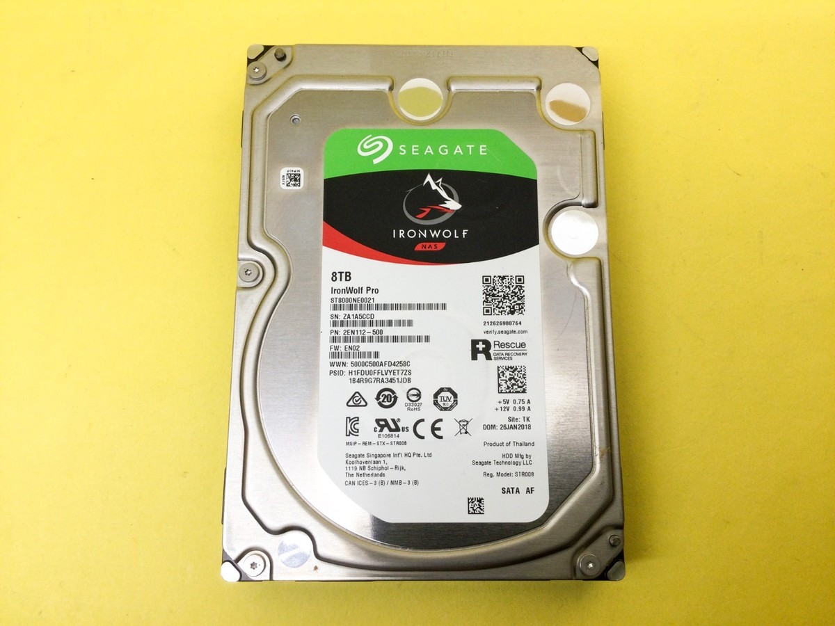 Seagate Ironwolf Pro 8TB 7.2K SATA 6Gb/s 3.5'' NAS HDD