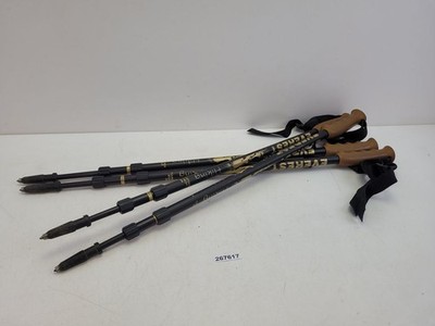 4x Nordic Walking Stöcke Everest Hiking 70-150cm Sport Wandern #267617