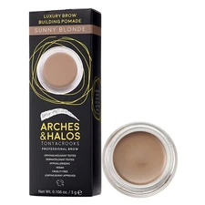 Arches and Halos Luxury Brow Building Pomade - Vegan Eyebrow Pomade - Creamy,