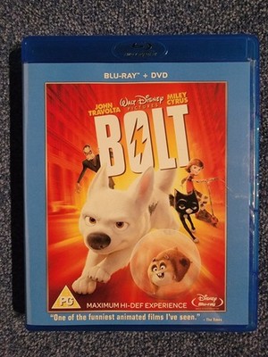 BOLT  Walt Disney UK Blu-Ray + DVD dts HD-Ton (kein deutscher Ton) WIE NEU !