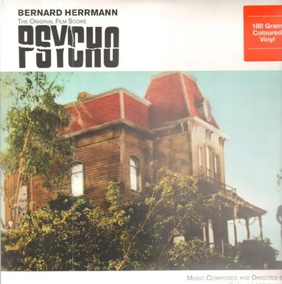 LP Bernard Herrmann Psycho (The Original Film Score) 180 GRAM RED VIINYL