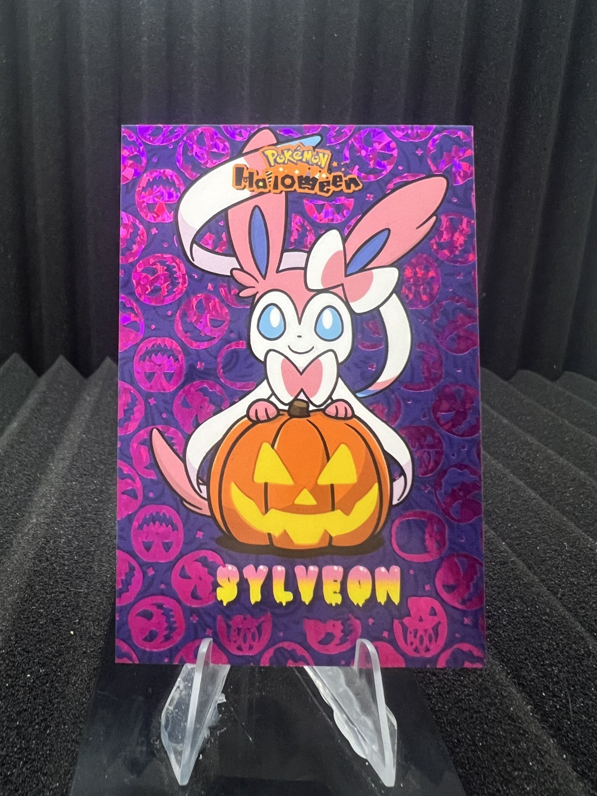Sylveon - Purple Holo Box Hit - Halloween Card Database - Pokemon