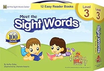 Meet the Sight Words - Level 3 - Easy Reader Books boxed set of 1