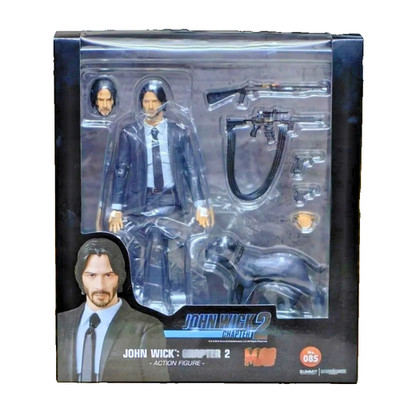 John Wick Chapter 2 Mafex 085 Action Figure Collectible PVC Model Toy with Box