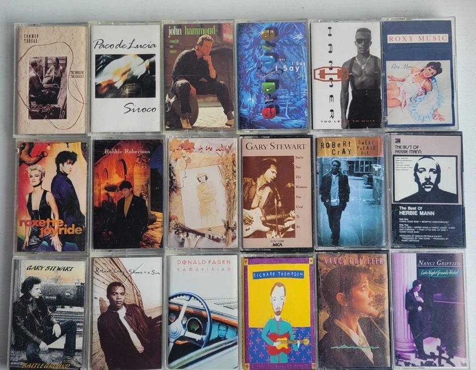 Estate Cassette Tape Collection Lot 70 Folk Blues Jazz Flamenco Singer Vintage - Image 4 of 4