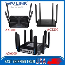 AX6000 BE3600 Wireless Router Mesh Router Extender 2.5 Gbps WAN/LAN AI QoE WPA3