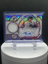 2025 Topps Finest Brooks Lee Rookie Auto Relic /299 RAJR-BL