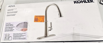 #ad #ad kohler Adva R38631 LVS 1014 088 593 Kitchen Faucet Pull Down Stainless NEW￼ $76.97