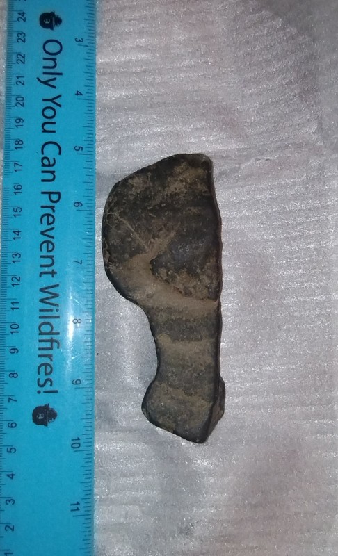 Ancient Native American Stone Axe/Hatchet Head Tool Artifact Oregon basalt 5"