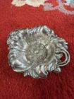 Antique Sterling Silver Wild Rose Pattern Dish, Reed And Barton, 25.09 Gr