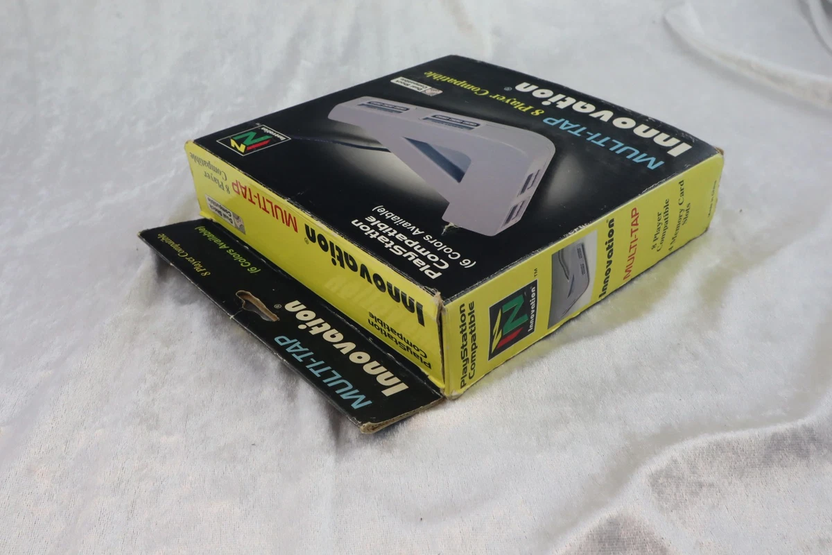 Adaptador PS1 Multi-Tap Innovation 8 jugadores embalaje original sin probar PlayStation 1