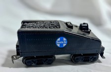 Vintage Lionel Santa Fe Black Coal Tender Car O Scale Model Train Part