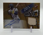 2025 Topps Pristine Ronald Acuna Jr Popular Demand Relic Auto Gold Refractor/50