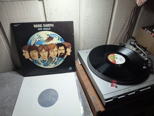 Rare Earth , One World , Import Germany Gatefold Excellent Condition  - Picture 1 of 14