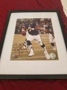 steve mcnair autographed football