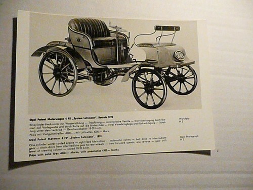Opel Patent Motorwagen