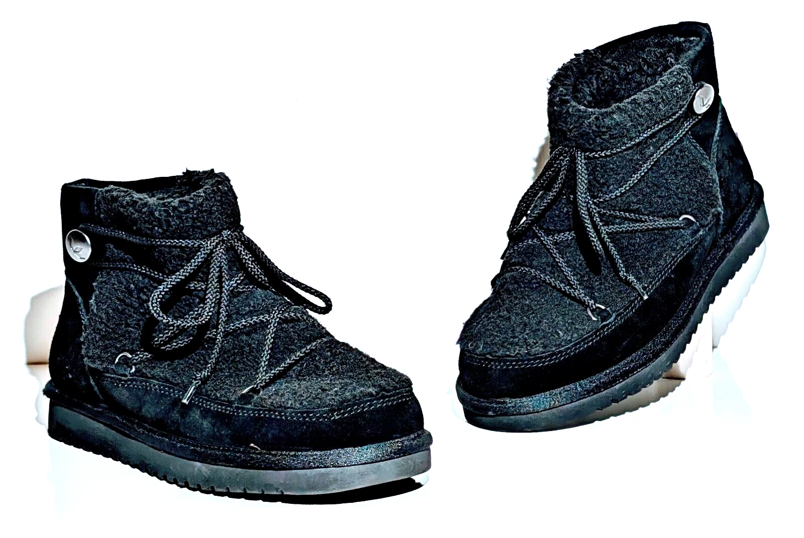 Mini stivali donna Koolaburra By Ugg Michon neri taglia 9