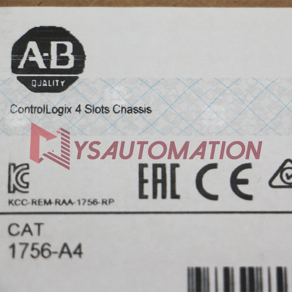 Nuevo chasis Allen-Bradley 1756-A4 ControlLogix 4 ranuras sellado de fábrica Foto 4 de 4