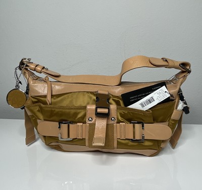 DKNY Belted urbn fusion leather strap hand bag