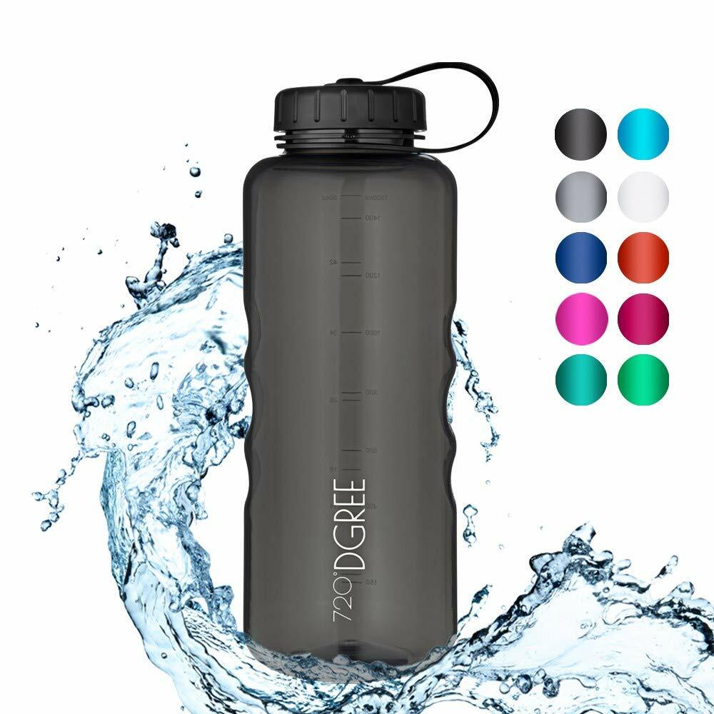 720°DGREE Borraccia di Acqua Basic simplBottle Litri, Nero