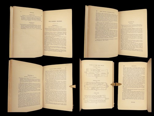 1866 Mormon Prophet 1st ed Waite Brigham Young Polygamy Mormon LDS Joseph Smith - Imagen 3 de 23